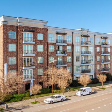 Daytime exterior photograph of Crescent Club building